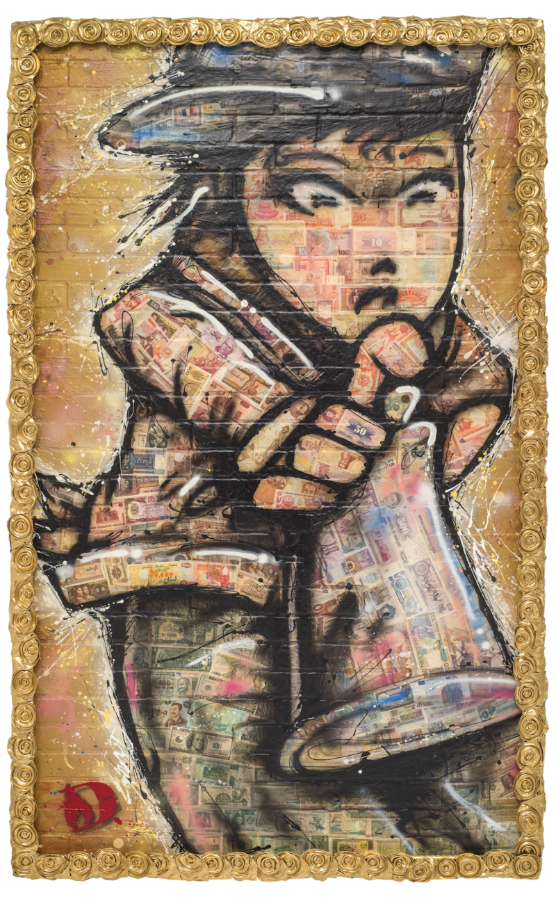 P 24 Art Over Money Print